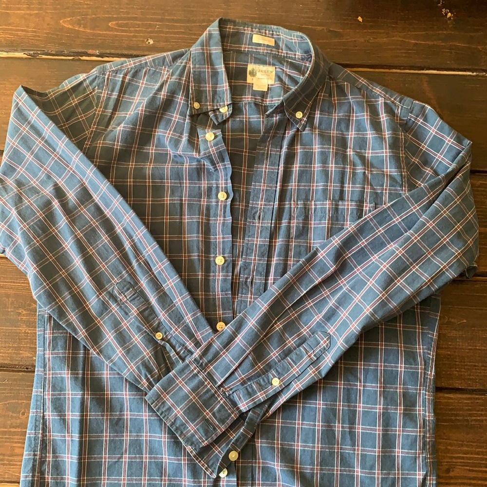 J Crew vintage washed button down. Small